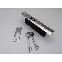 Abbas Ali Modern Door Lock Body, Silver