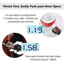 Abbas Ali Heavy Duty Grade 3 Hydraulic Spring Door Closer for Residential and Commercial Use Automatic Adjustable Auto Closer, White, 2 Year Replacement Guarantee