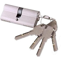 TCT Door Lock Cylinder, 70mm, 35 To 35, with 5 Computer Keys