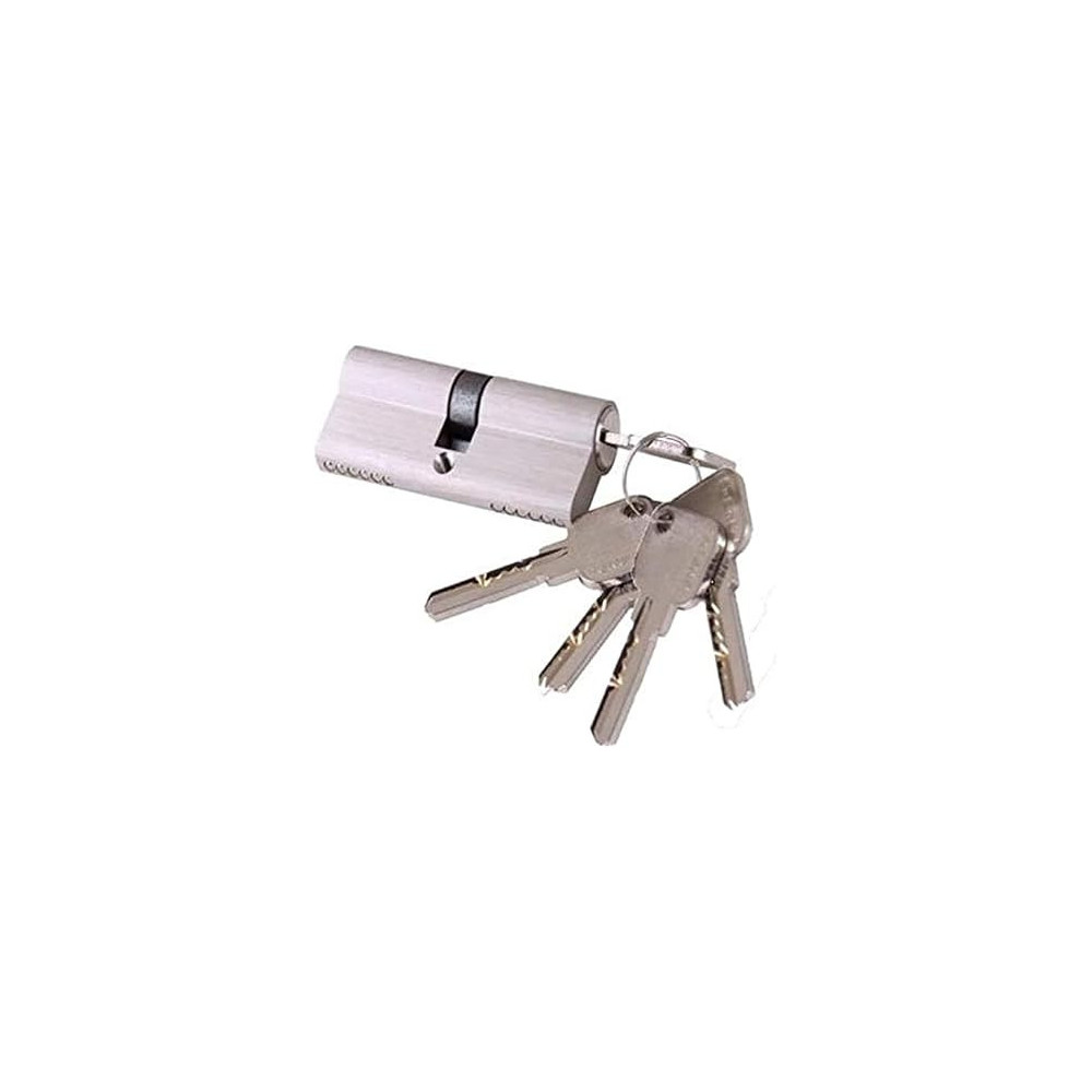 TCT Door Lock Cylinder, 70mm, 35 To 35, with 5 Computer Keys