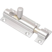 Generic 76 Single Door Kit, Stainless Steel, Complete Set Includes Aldrop, Latch, Handles, Tower Bolt, and Door Stopper, 2mm, Laher, 4 Line, Pack of 1