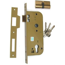 Abbas Ali Modern Door Lock, With Lock Body, Rose Gold