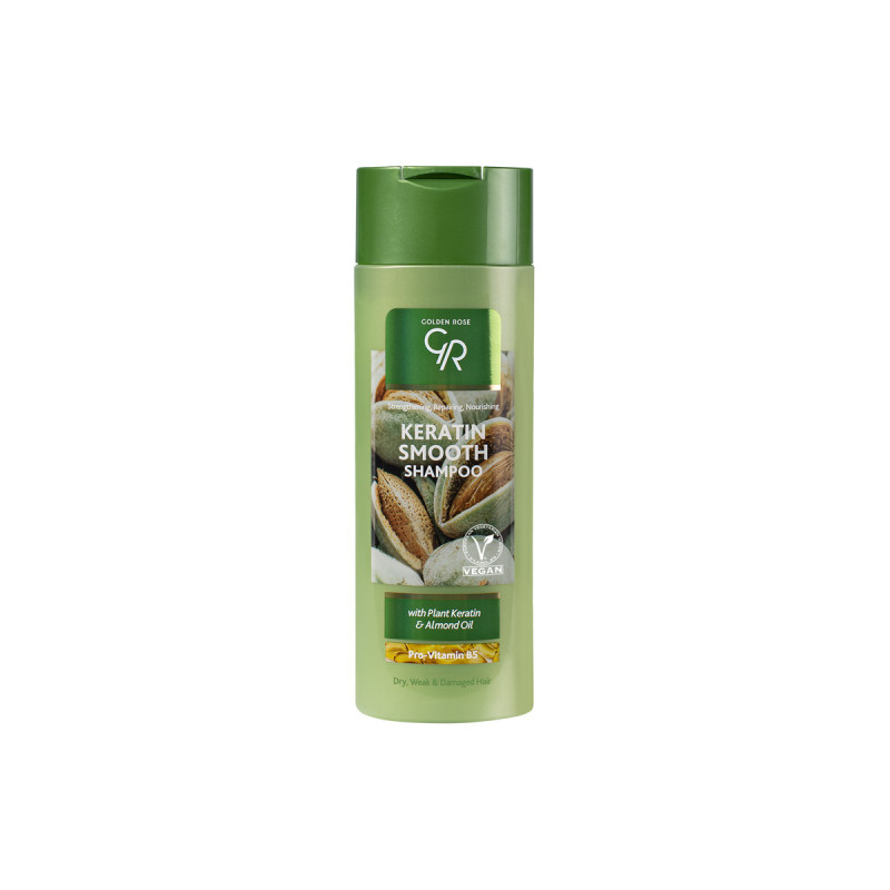 Golden Rose Kertain Shampoo With Plant Keratin& Almond Oil