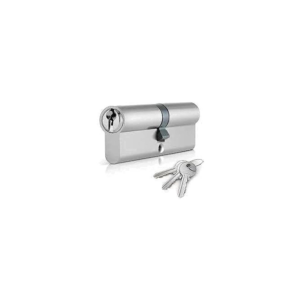 Abbas Ali Door Cylinder, 70mm, With 3 Keys, SN