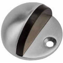 Abbas Ali Round Door Stop, Heavy Duty, Simple Doorstop Floor Mount, Gold