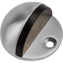 Abbas Ali Round Door Stop, Heavy Duty, Simple Doorstop Floor Mount, Gold