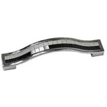 Abbas Ali Furniture Handle, Kitchen Cabinet Drawer Door, Sets Of 2 Pieces, Model 101 96, Black