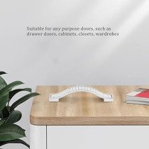 Abbas Ali Furniture Handle, Kitchen Cabinet Drawer Door, Sets Of 2 Pieces, Model 101 96, Black