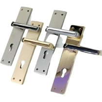 Abbas Ali Wooden Door Handle, For Entrance And Interior Doors, Model N12 KA013, Rose Gold