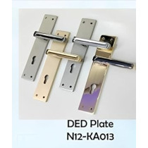 Abbas Ali Wooden Door Handle, For Entrance And Interior Doors, Model N12 KA013, Rose Gold