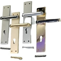 Abbas Ali Wooden Door Handle, For Entrance And Interior Doors, Model N12 KA013, Rose Gold