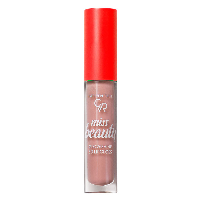 Golden Rose Miss Beauty Glow Shine 3D Lipgloss No 01 Nude Chic