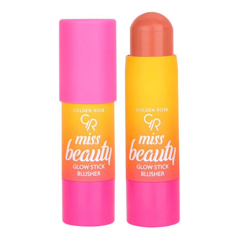 Golden Rose Miss Beauty Glow Stick Blusher No 01 Peach Flash
