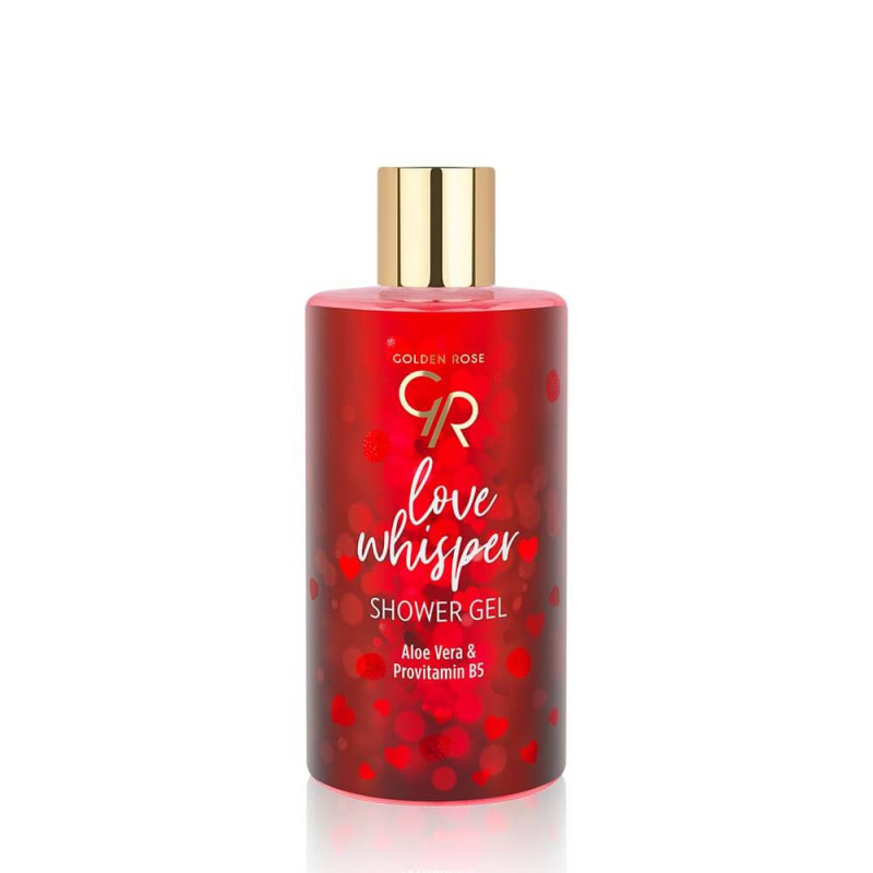 Golden Rose Love Whisper Shower Gel With Aloe Vera&Provitamin B5