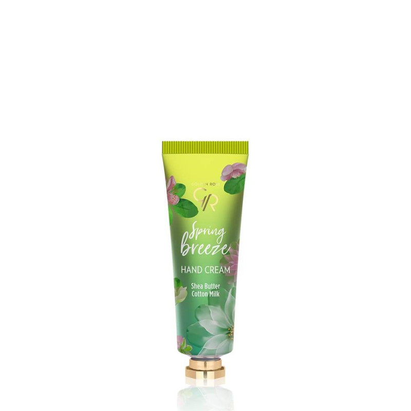 Golden Rose Spring Breeze Hand Cream With Shea Butter &Cotton Milk