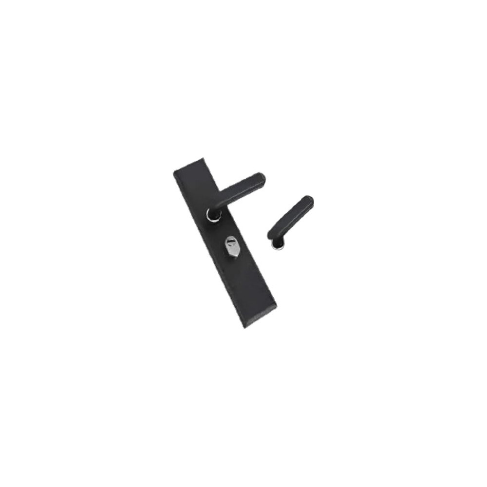 Abbasali Wooden Door Handle For Entrance And Interior Doors, Black