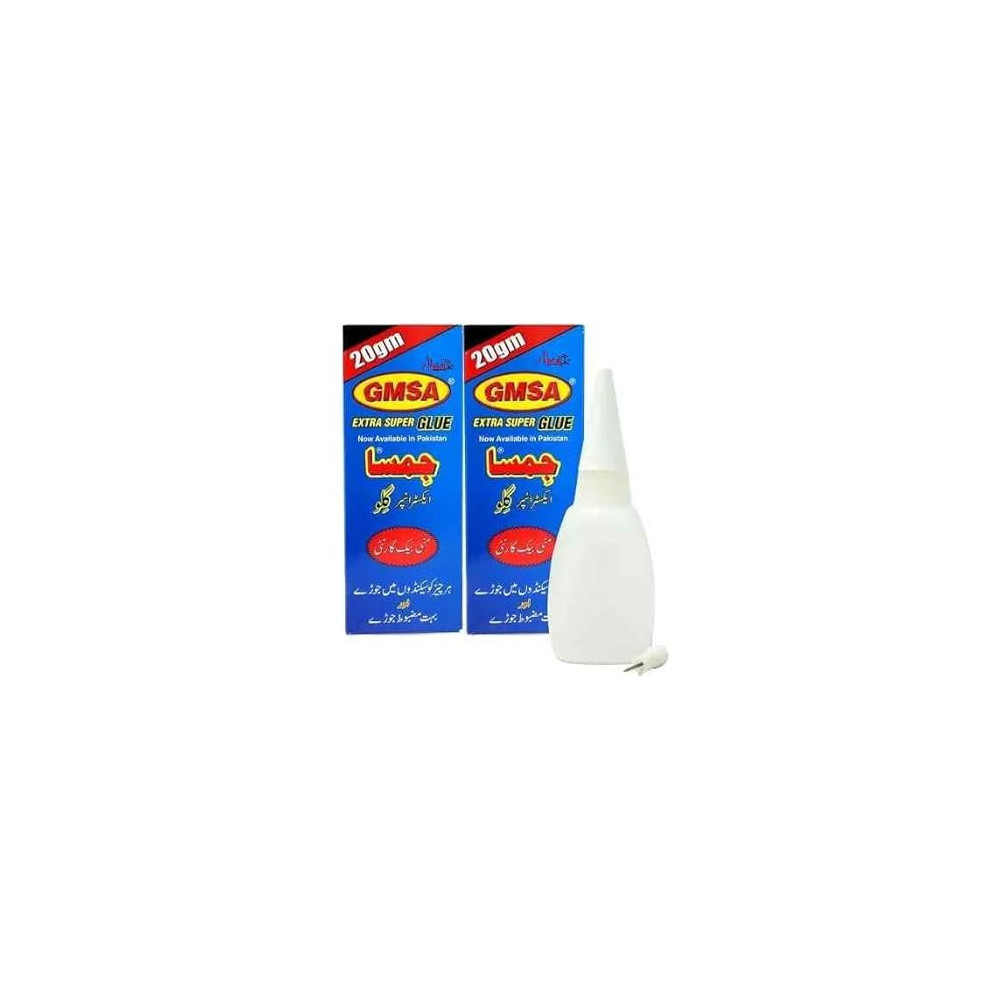 Abbasali Gmsa Extra Super Glue 20 G, Pack Of 2