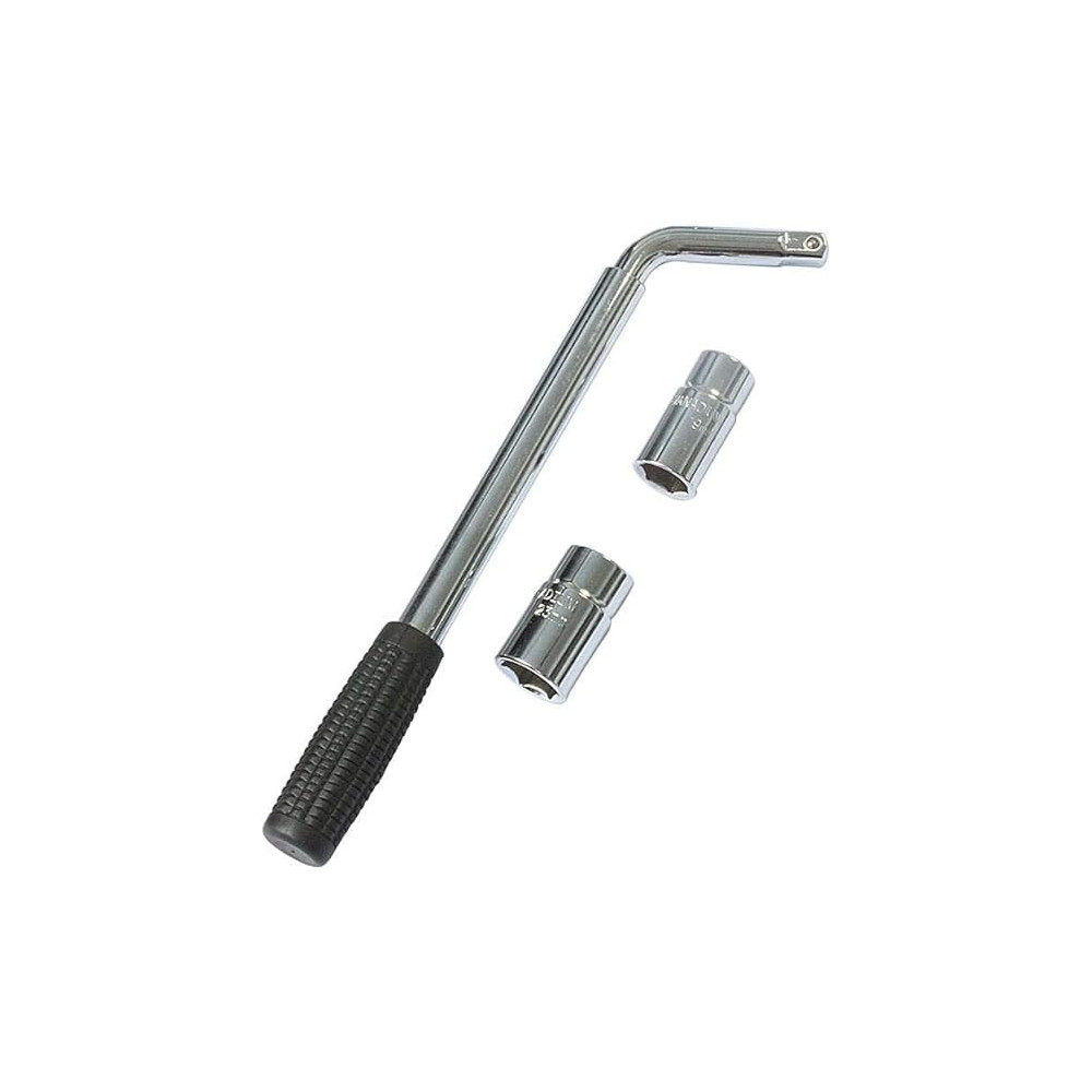Xcessories Wheel Maser Wrench 0.5 Inch, Black And Silver