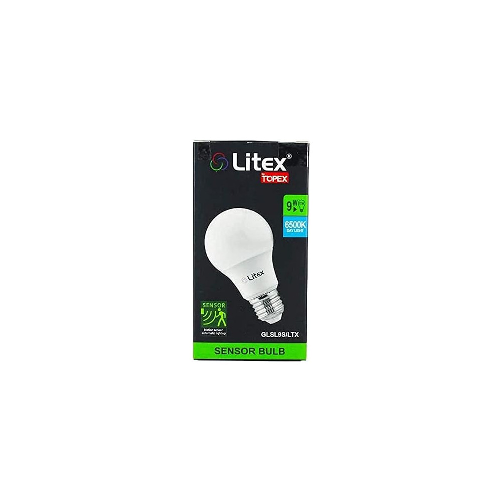 Litex Led Sensor Bulb (Lamp) 9W.