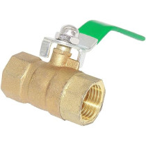 Abbasali Thread Brass Ball Valve (F 1/4'', Gold)