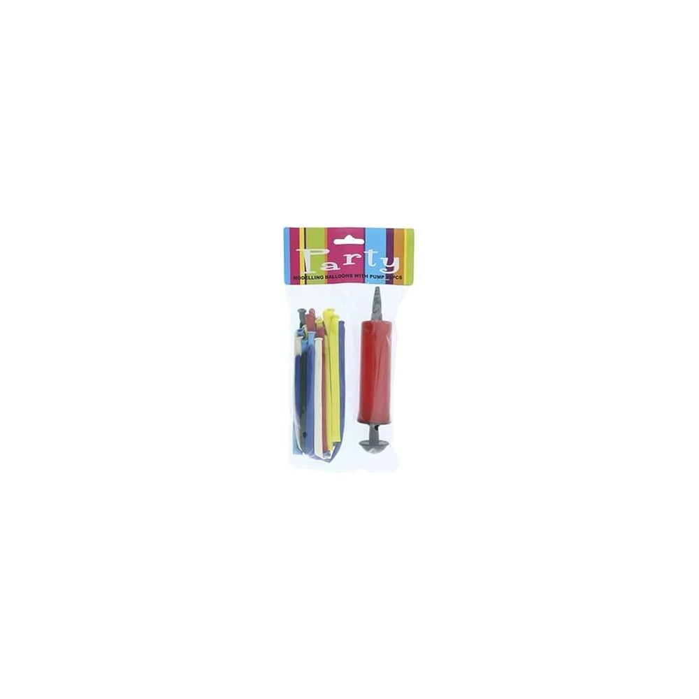 Abbasali Balloon With Pump -15Pcs Pack