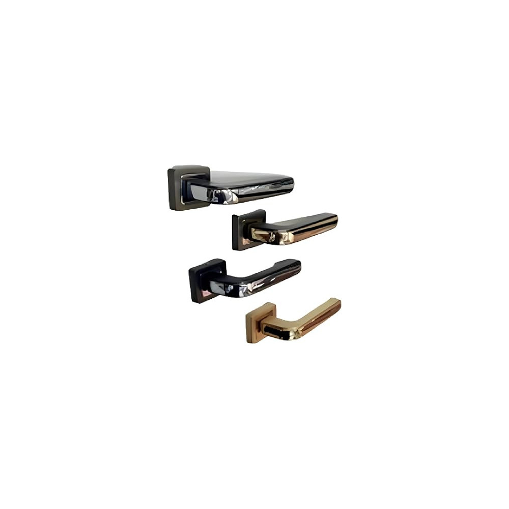 Abbasali Modern And Stylish Door Handles-Ded N03 (Black)