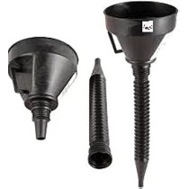 Abbasali Pvc Funnel With Flexible Hose