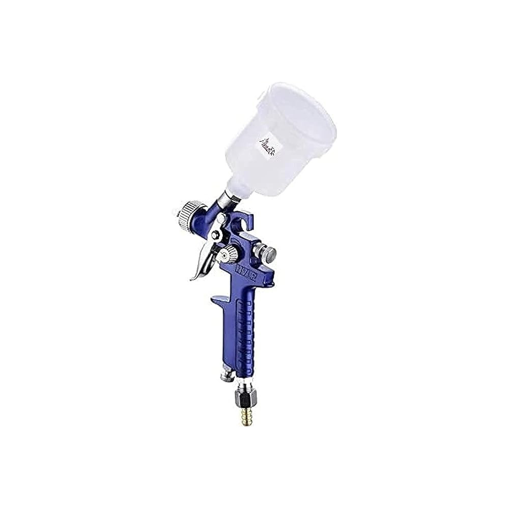 Abbasali 0.8Mm Spray Gun Nozzle H-2000 Mini Air Paint Gun Airbrush Professional Hvlp Spray Gun For Painting Car Aerograph Airbrush