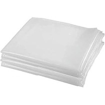 Abbasali Painters Polythene Sheet Plastic Drop Cloths Sheet, Waterproof Anti-Dust Furniture Cover, Disposable Tarp For Painting For Couch Cover And Furniture Cover (500G X 9 Meter)