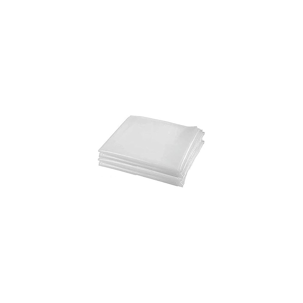 Abbasali Painters Polythene Sheet Plastic Drop Cloths Sheet, Waterproof Anti-Dust Furniture Cover, Disposable Tarp For Painting For Couch Cover And Furniture Cover (500G X 9 Meter)