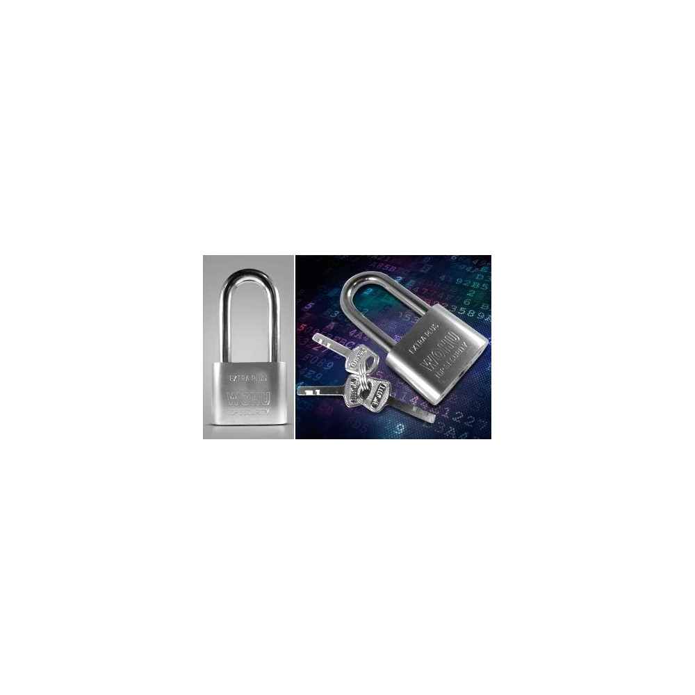 Ath Long Shackle Padlock With 3Keys , 70Mm