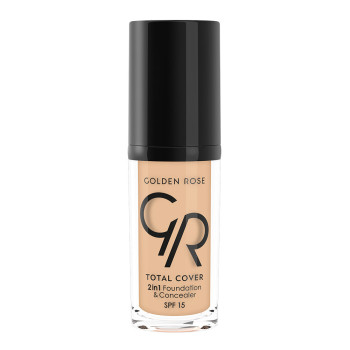 Golden Rose Total Cover 2 In 1 Foundation & Concealer No 02