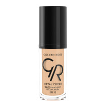 Golden Rose Total Cover 2 In 1 Foundation & Concealer No 02