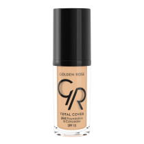 Golden Rose Total Cover 2 In 1 Foundation & Concealer No 03