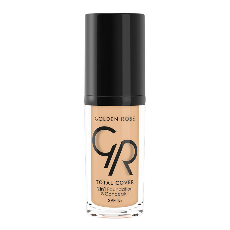 Golden Rose Total Cover 2 In 1 Foundation & Concealer No 03