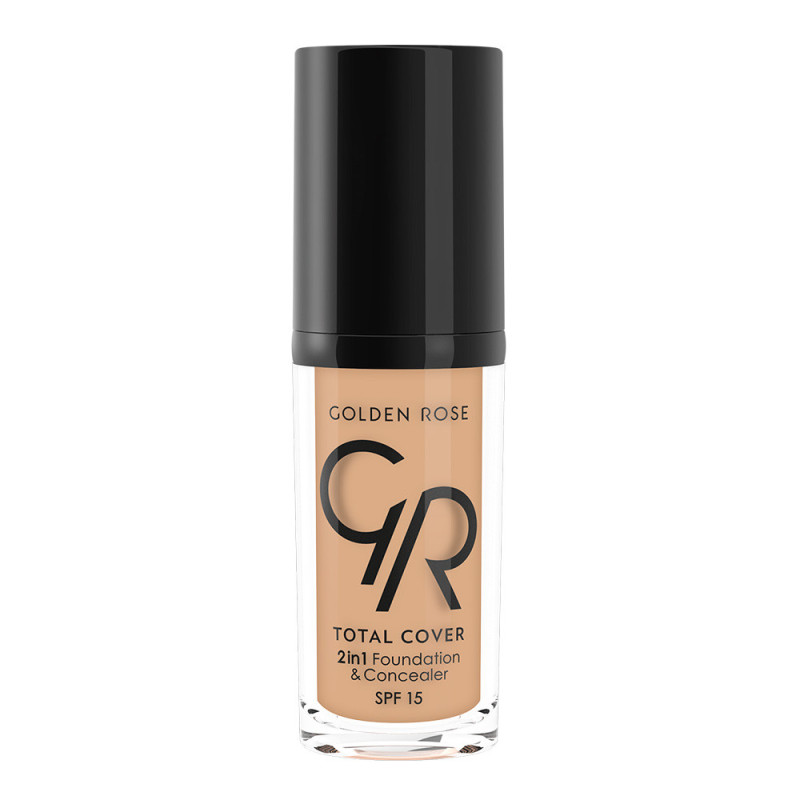 Golden Rose Total Cover 2 In 1 Foundation & Concealer No 04