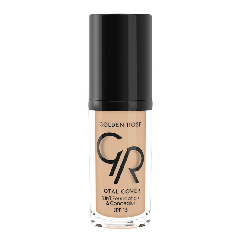 Golden Rose Total Cover 2 In 1 Foundation & Concealer No 05