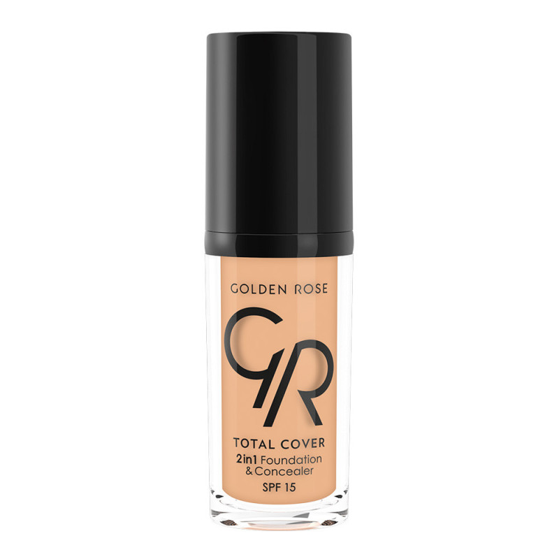 Golden Rose Total Cover 2 In 1 Foundation & Concealer No 07
