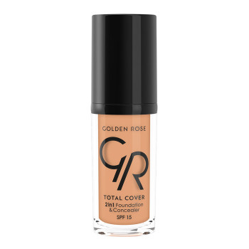 Golden Rose Total Cover 2 In 1 Foundation & Concealer No 08