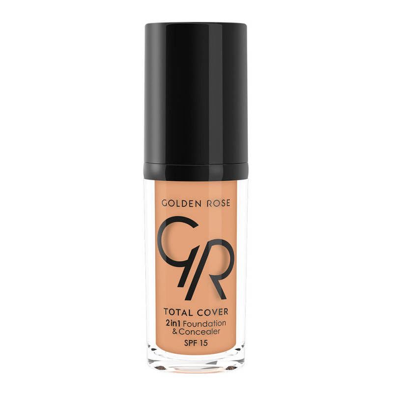 Golden Rose Total Cover 2 In 1 Foundation & Concealer No 08