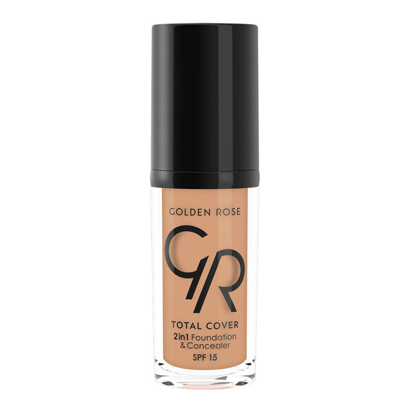 Golden Rose Total Cover 2 In 1 Foundation & Concealer No 16