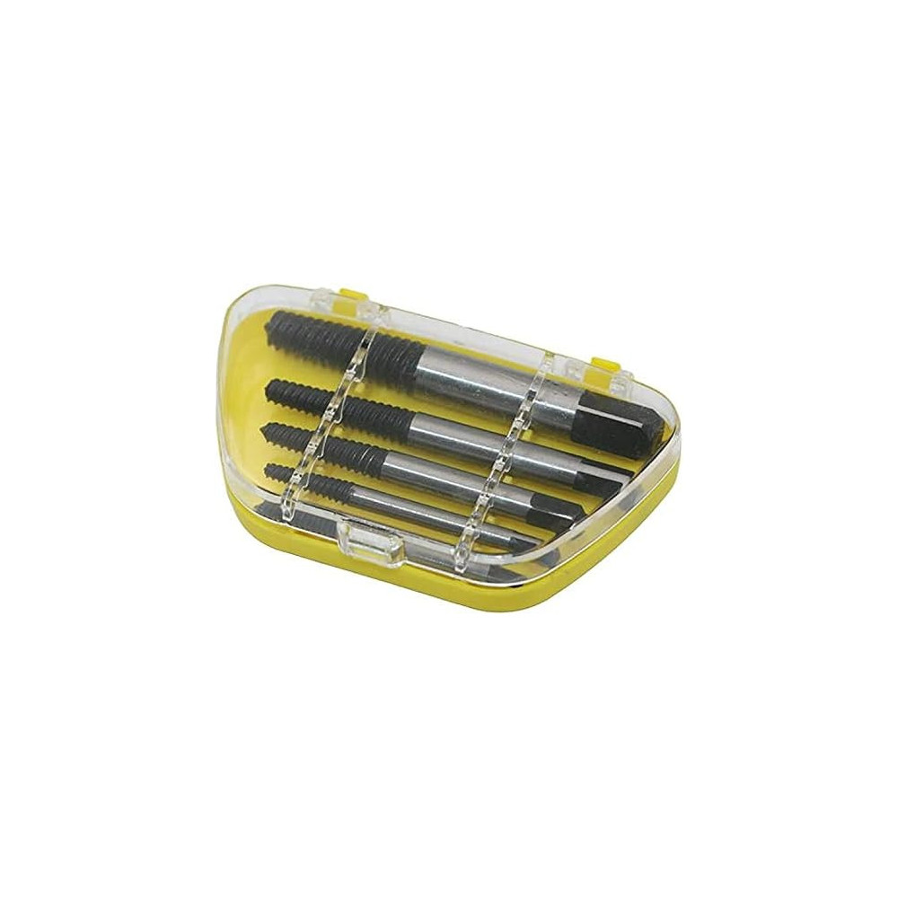 Screw Extractor Drill Guide Set Speed Out Core Removing Bolt Stud 5 Pieces