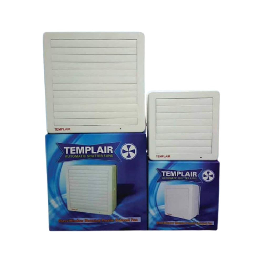 Templair Auto Shutter Exhaust Fan For Kitchen/Bathroom, 6In