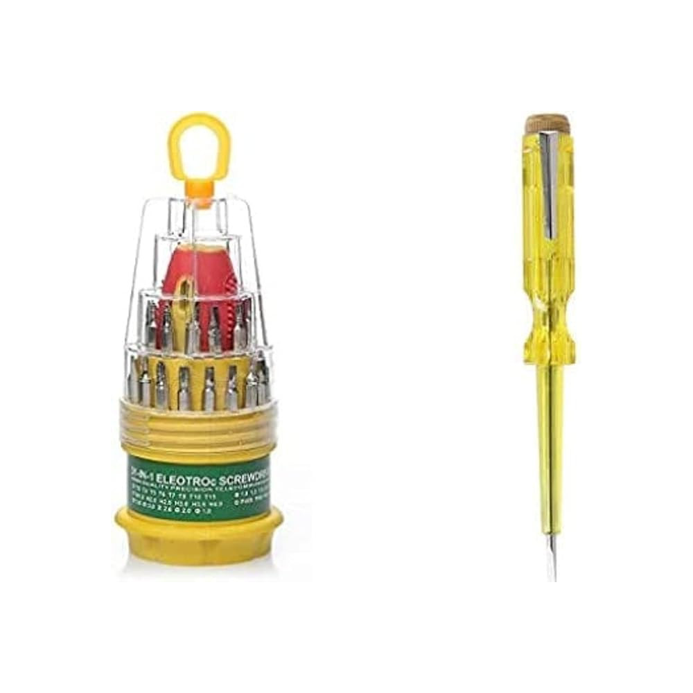 Abbasali 31 In 1 Pocket Precision Screwdriver Set With Electic Tester