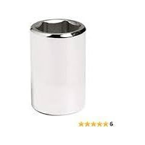 Abbasali Deep Socket 3/8'' 6Pt (13Mm)