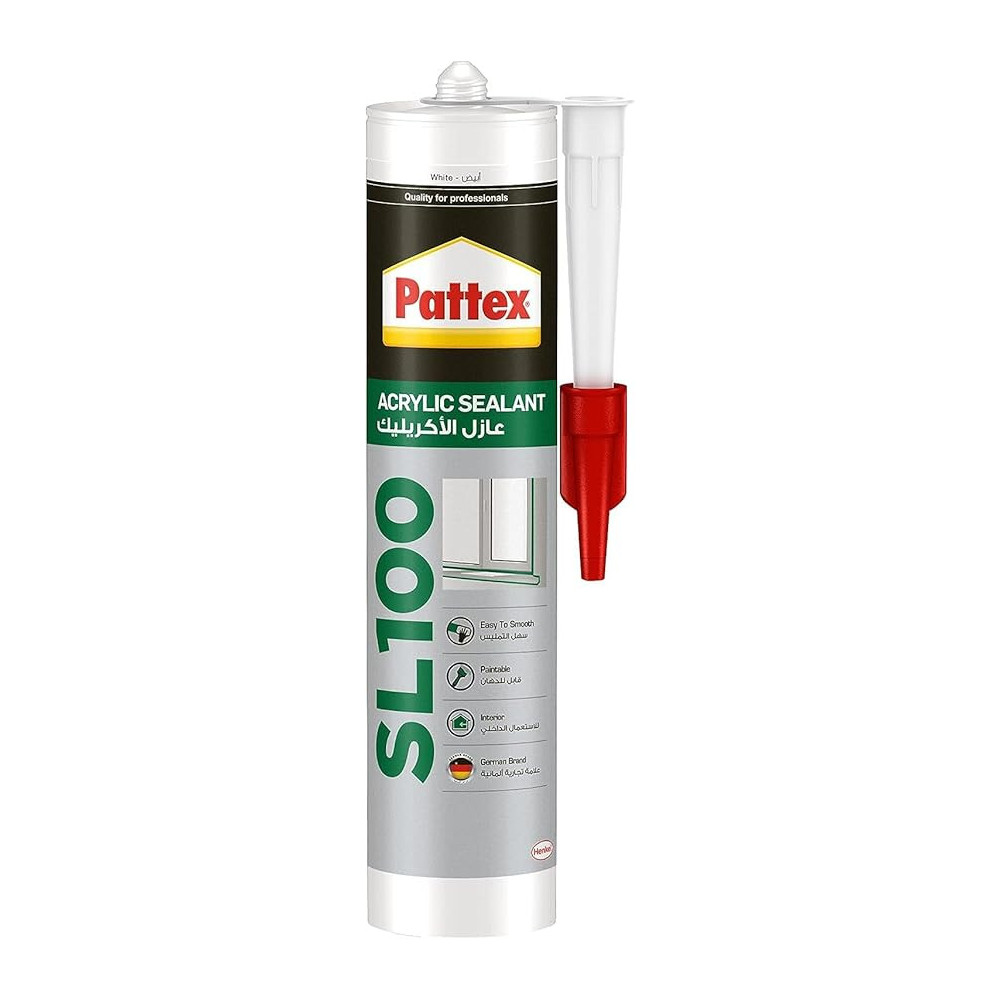 Pattex Sl100, Acrylic Emulsion-Based Sealant,280Ml
