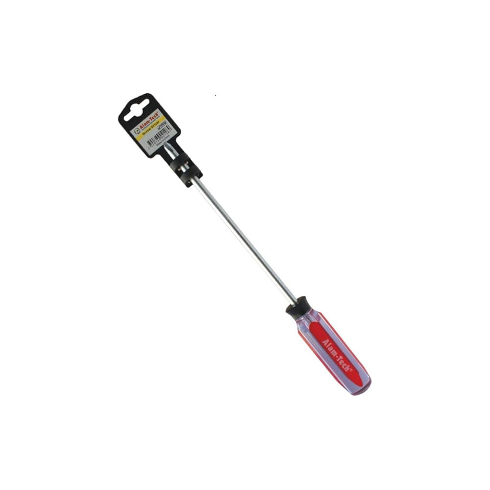 Alam Tech Screw Driver Star Pvc Handle (6 Mm) Ph2 X 75 Mm Crv Steel Made In China