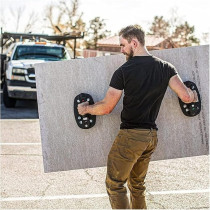 Grabo Electric Vacuum Suction Cup Lifter For Granite Tiles Wood Glass Heavy Lifting Tool With 1 Battery 1 Srong Foam Seals