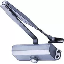 Abbasali Door Closer, Silver
