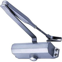 Abbasali Door Closer, Silver